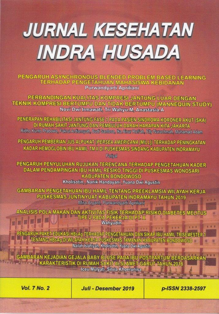 Jurnal Kesehatan Indra Husada Vol 7, No 2