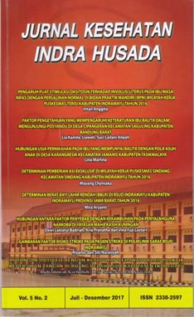 Jurnal Kesehatan Indra Husada Vol.5 No.2 2017